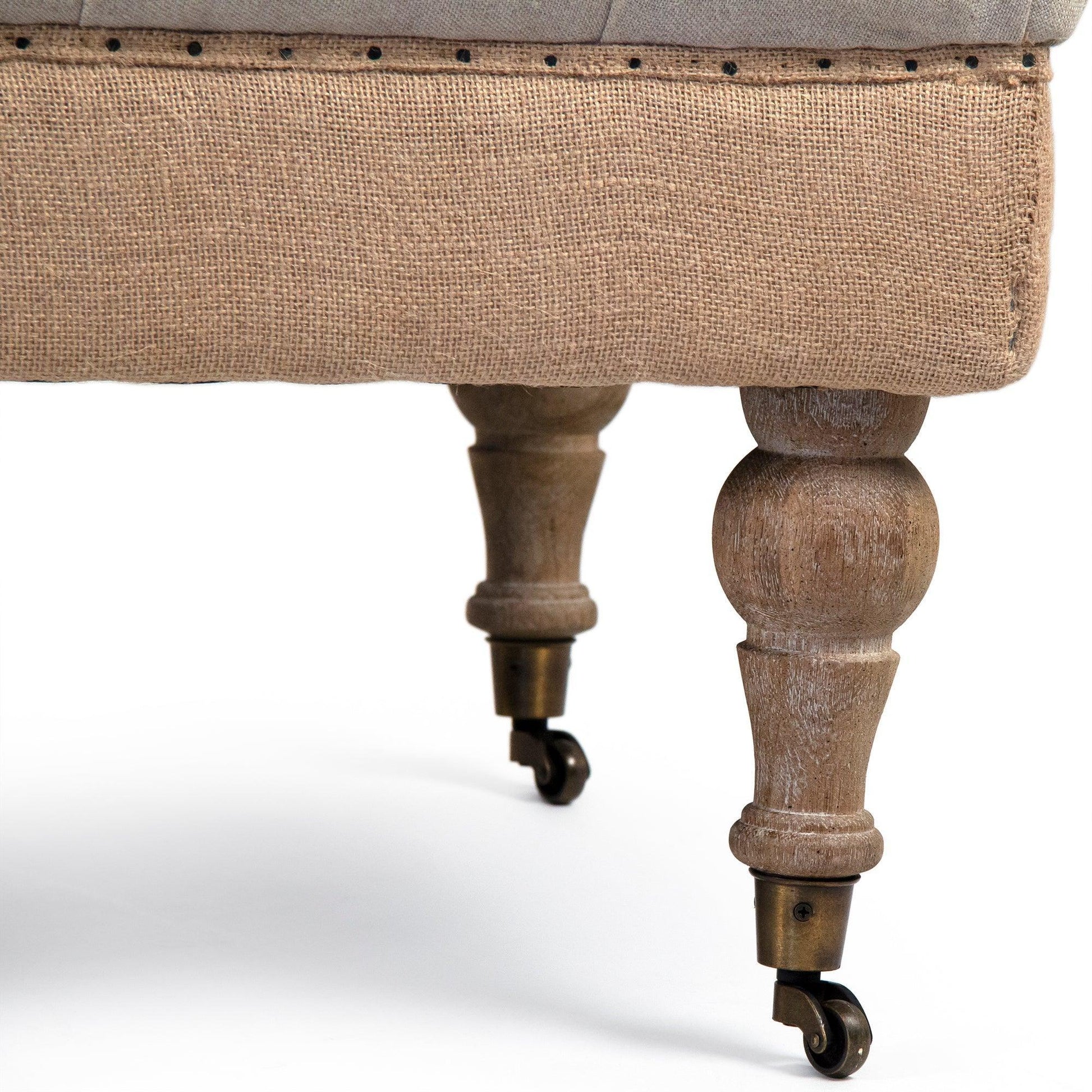 Maison Tufted Ottoman CF056-Z E272 A003/Jute REC FredCo