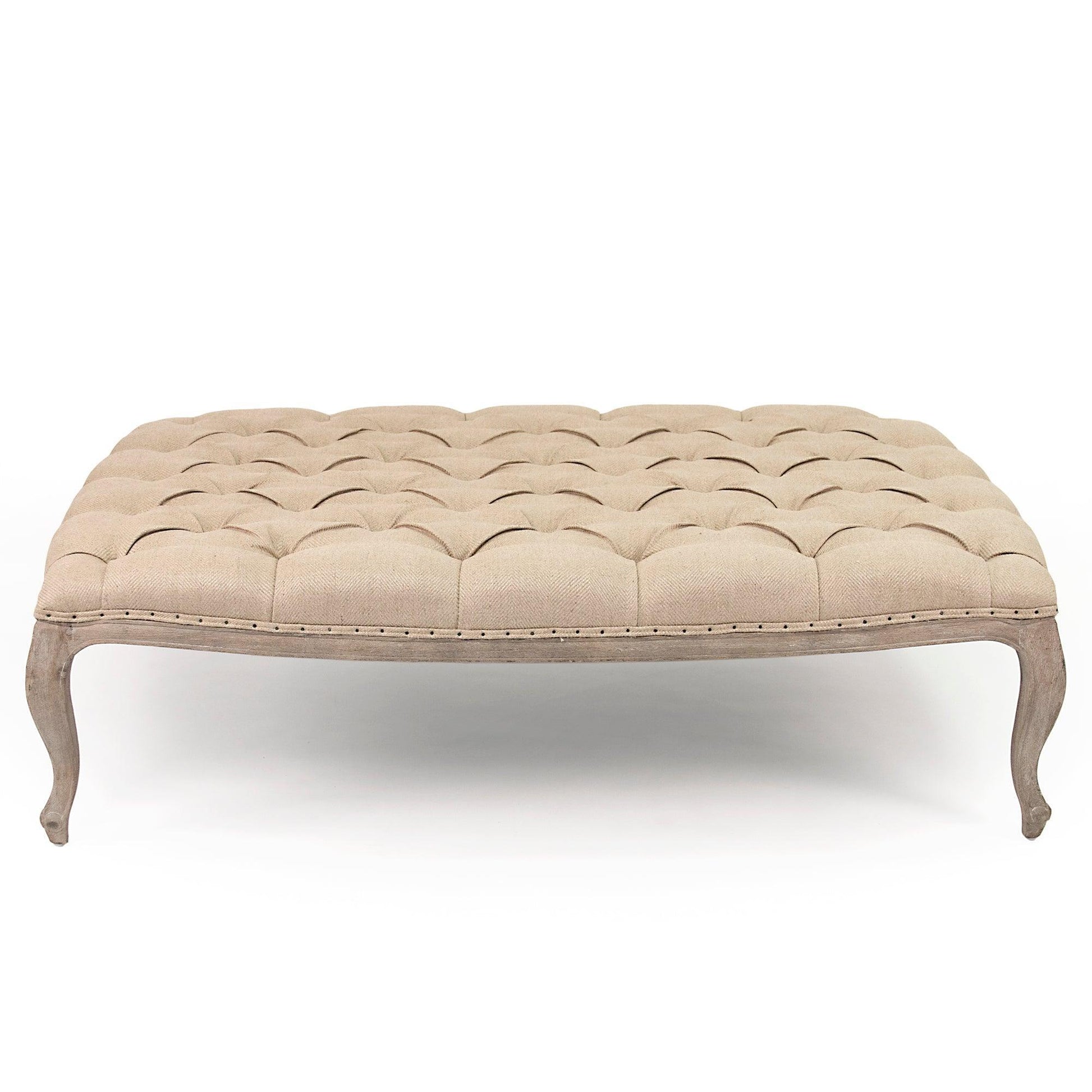 Maison Tufted Ottoman CF064 E272 H009 FredCo