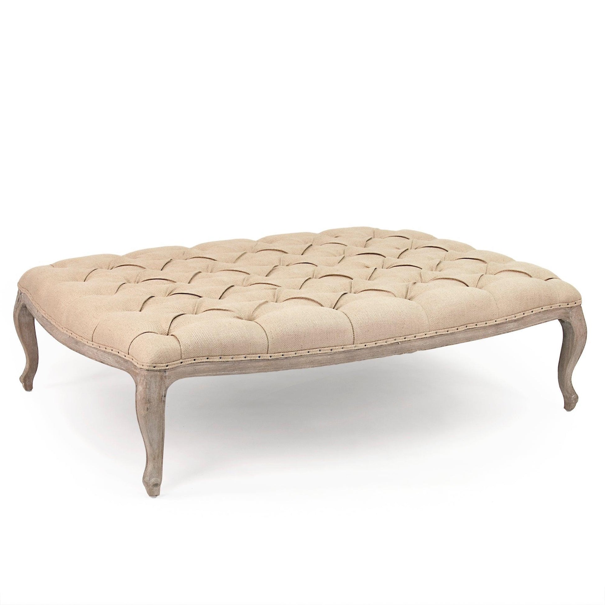 Maison Tufted Ottoman CF064 E272 H009 FredCo
