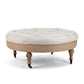 Maison Tufted Round Ottoman CF056-2 E272 A003 Jute FredCo
