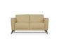 Malaga Loveseat Cream Leather FredCo