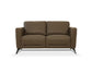 Malaga Loveseat Taupe Leather FredCo