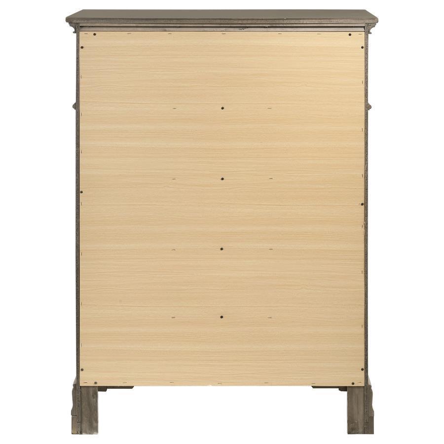 Manchester 5-drawer Chest Wheat 222895 Coaster FredCo