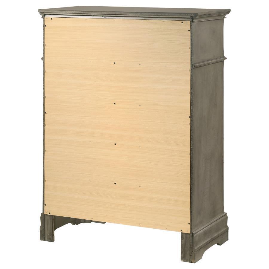 Manchester 5-drawer Chest Wheat 222895 Coaster FredCo