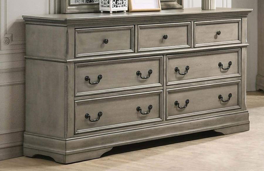 Manchester 7-drawer Dresser Wheat 222893 Coaster FredCo