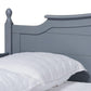 Mara Cottage Farmhouse Grey Finished Wood Full Size Daybed with Roll-out Trundle Bed FredCo