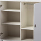 Marcy Modern and Contemporary White Wood Entryway Handbags or School Bags Storage Sideboard Cabinet FredCo