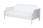 Mariana Classic and Traditional White Finished Wood Full Size Daybed FredCo