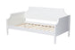 Mariana Classic and Traditional White Finished Wood Full Size Daybed FredCo