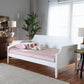 Mariana Classic and Traditional White Finished Wood Full Size Daybed FredCo
