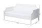 Mariana Classic and Traditional White Finished Wood Full Size Daybed FredCo