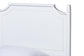 Mariana Classic and Traditional White Finished Wood Full Size Platform Bed FredCo