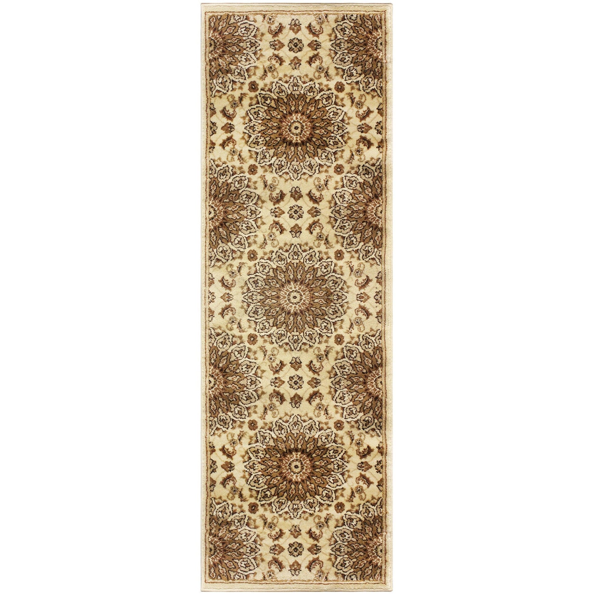 Marigold Vintage French Aubusson Design Floral Rug FredCo