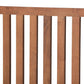 Marin Modern and Contemporary Walnut Brown Finished Wood Queen Size Platform Bed FredCo