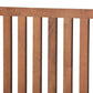 Marin Modern and Contemporary Walnut Brown Finished Wood Queen Size Platform Bed FredCo