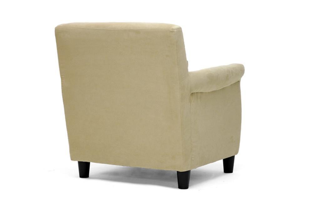 Marquis Tan Microfiber Club Chair FredCo