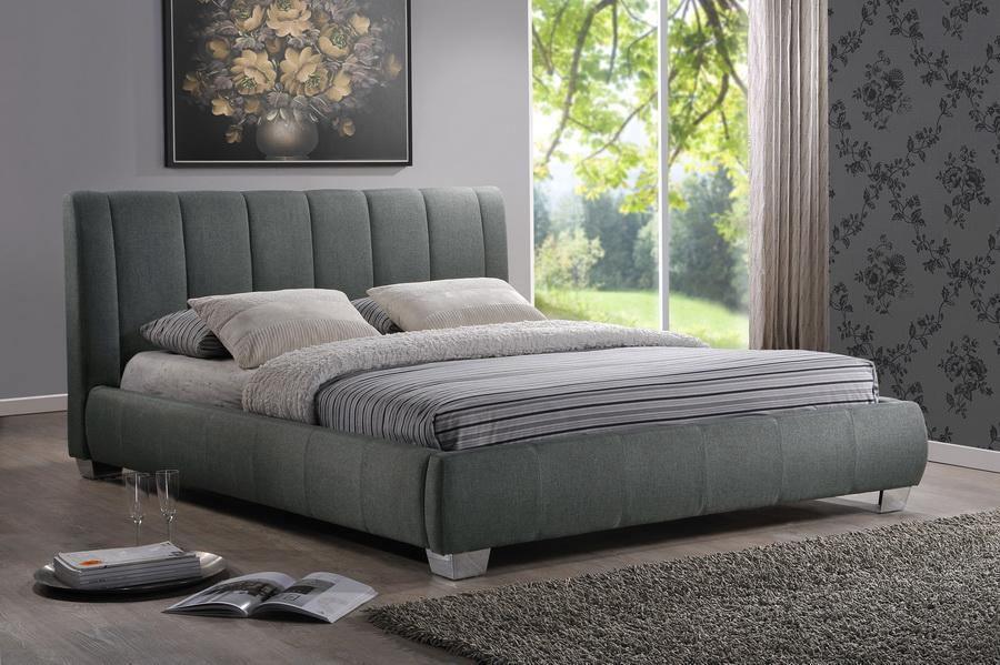 Marzenia Wood Contemporary Queen-Size Bed FredCo
