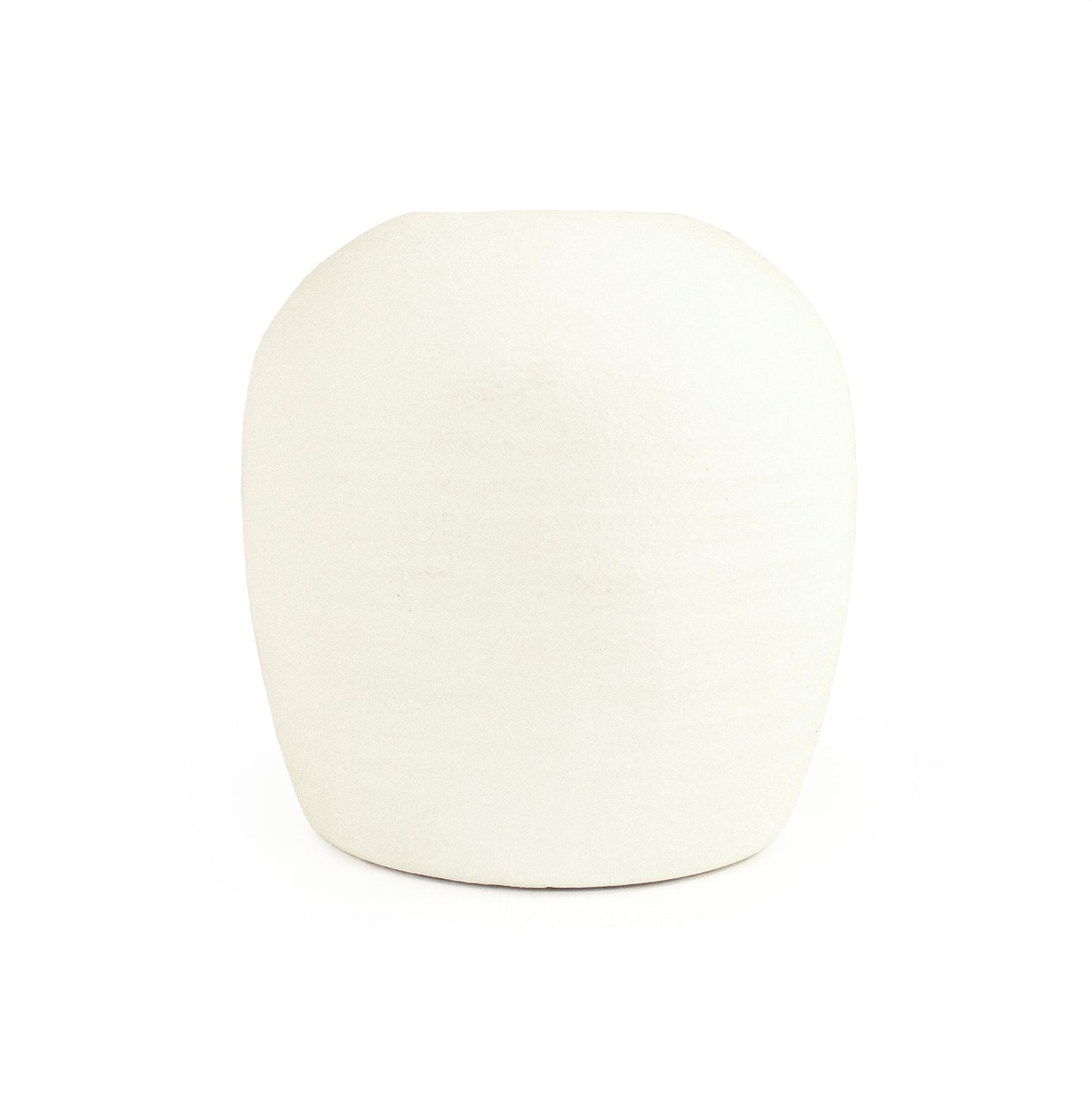 Matte White Vase (14665S A584A) FredCo