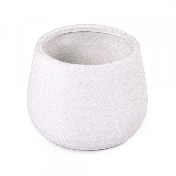 Matte White Vase 6.5" (15300S A584A) FredCo