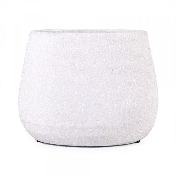Matte White Vase 6.5" (15300S A584A) FredCo
