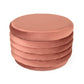 Mauve Rose Velvet Ottoman GH005-VP FredCo