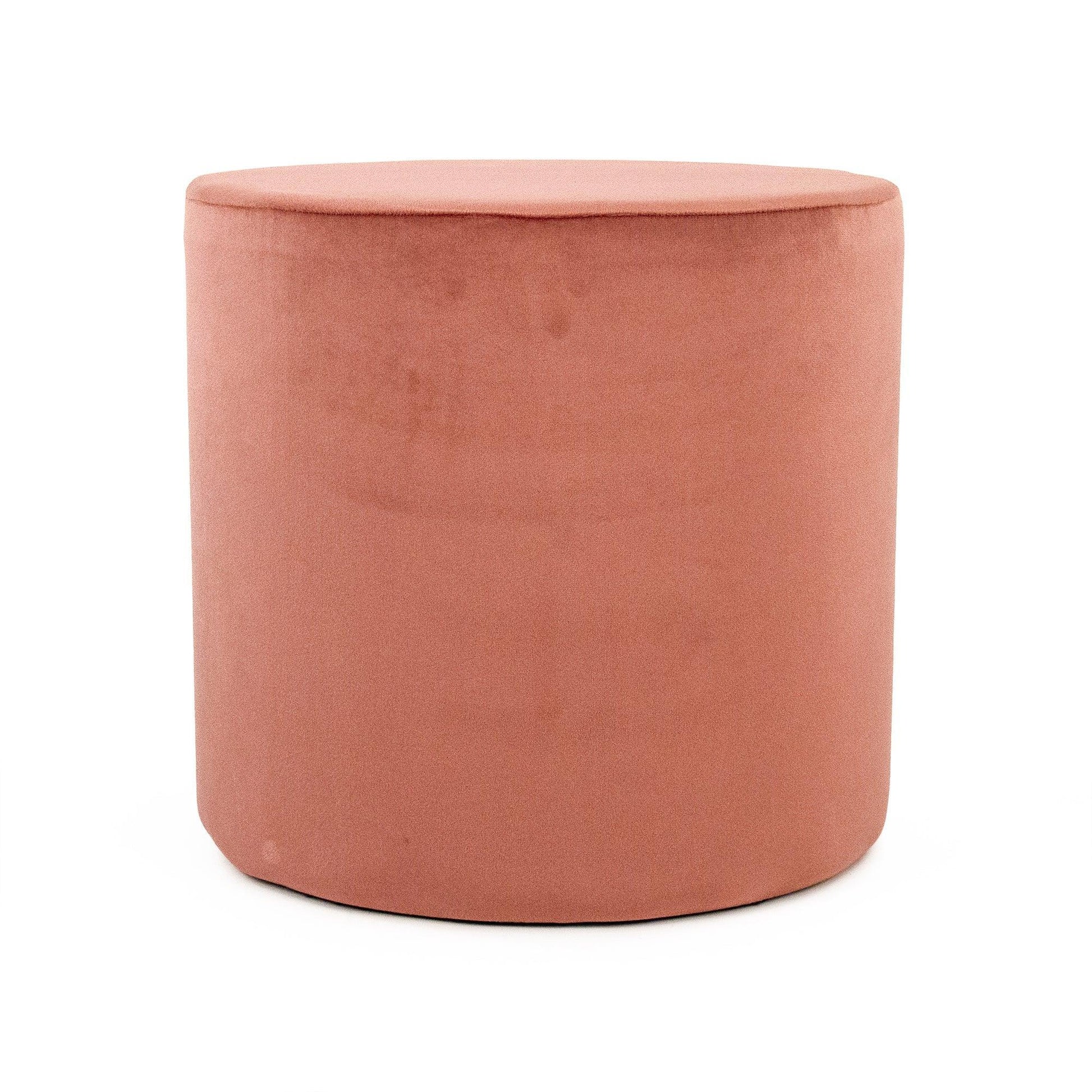 Mauve Rose Velvet Stool GH004-VP FredCo