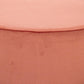 Mauve Rose Velvet Stool GH004-VP FredCo