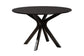 Maya Modern Beige Fabric and Espresso Brown Finished Wood 7-Piece Dining Set FredCo