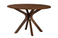 Maya Modern Grey Fabric and Walnut Brown Finished Wood 7-Piece Dining Set FredCo
