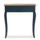 Mazarine Classic and Provincial Blue Spruce Finished Console Table FredCo