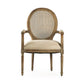 Medallion Arm Chair B009-Cane E272 A003 FredCo
