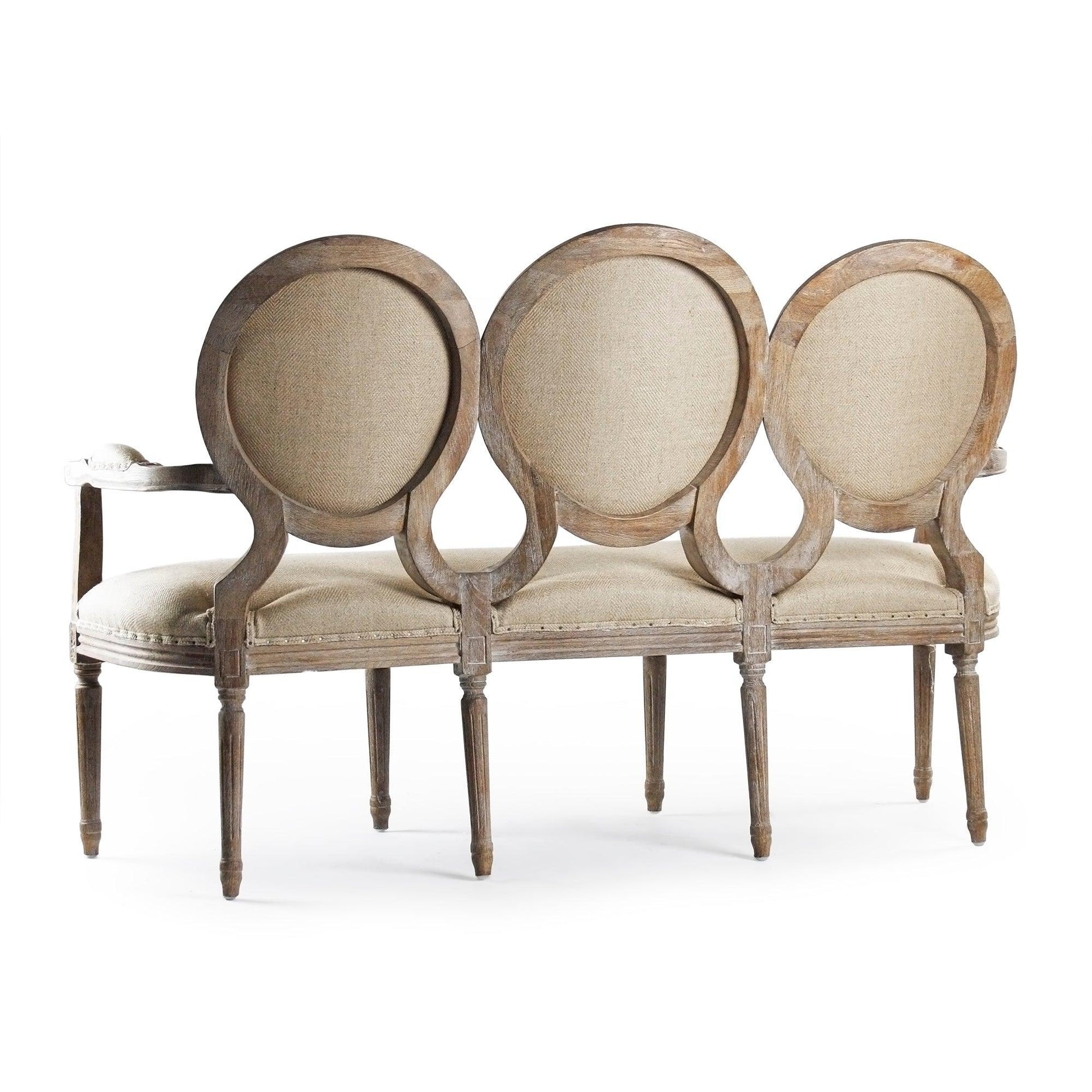 Medallion Settee B009-3 E272 H009 FredCo