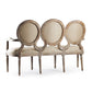 Medallion Settee B009-3 E272 H009 FredCo