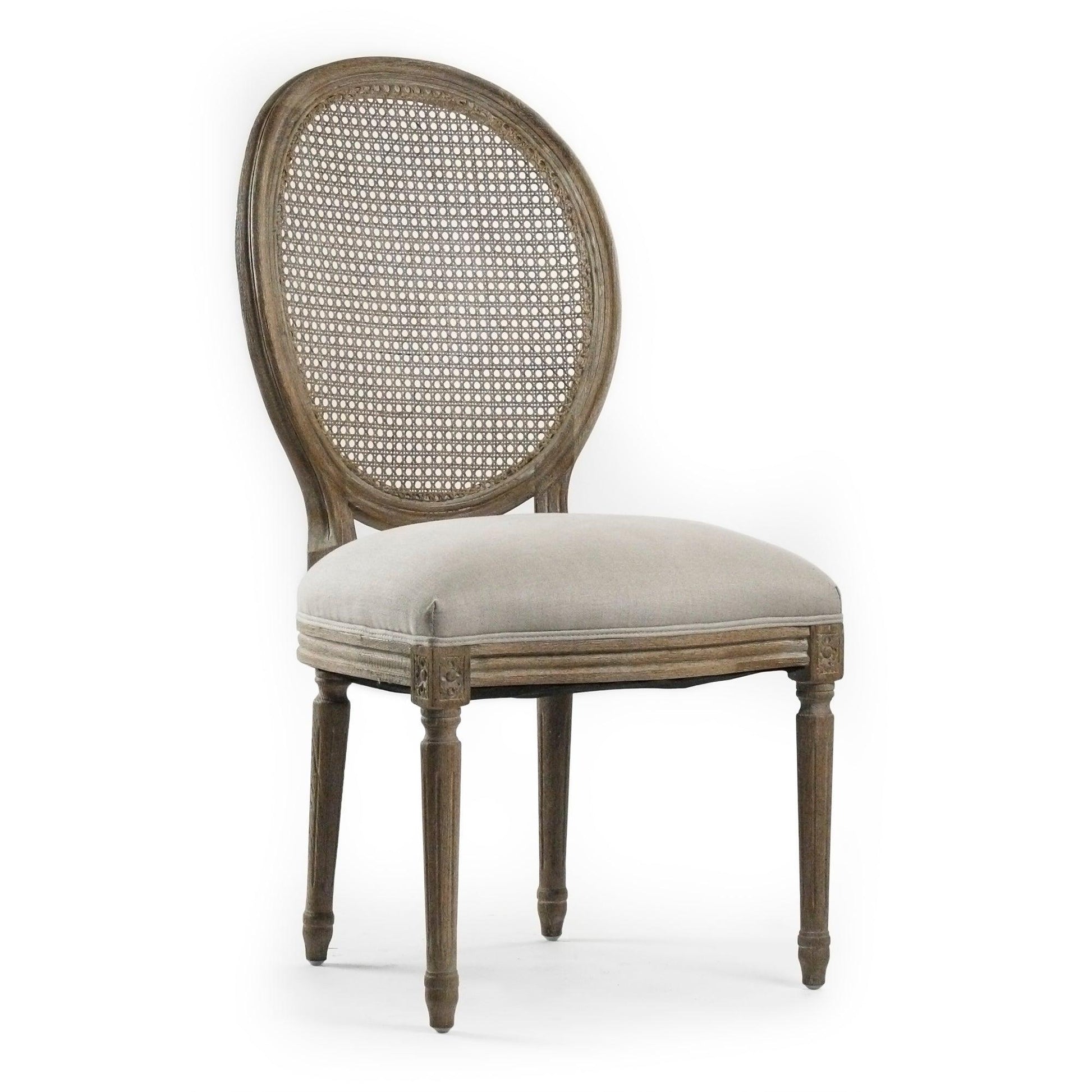 Medallion Side Chair B004 Cane E272 A003 FredCo