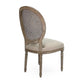 Medallion Side Chair B004 Cane E272 A003 FredCo