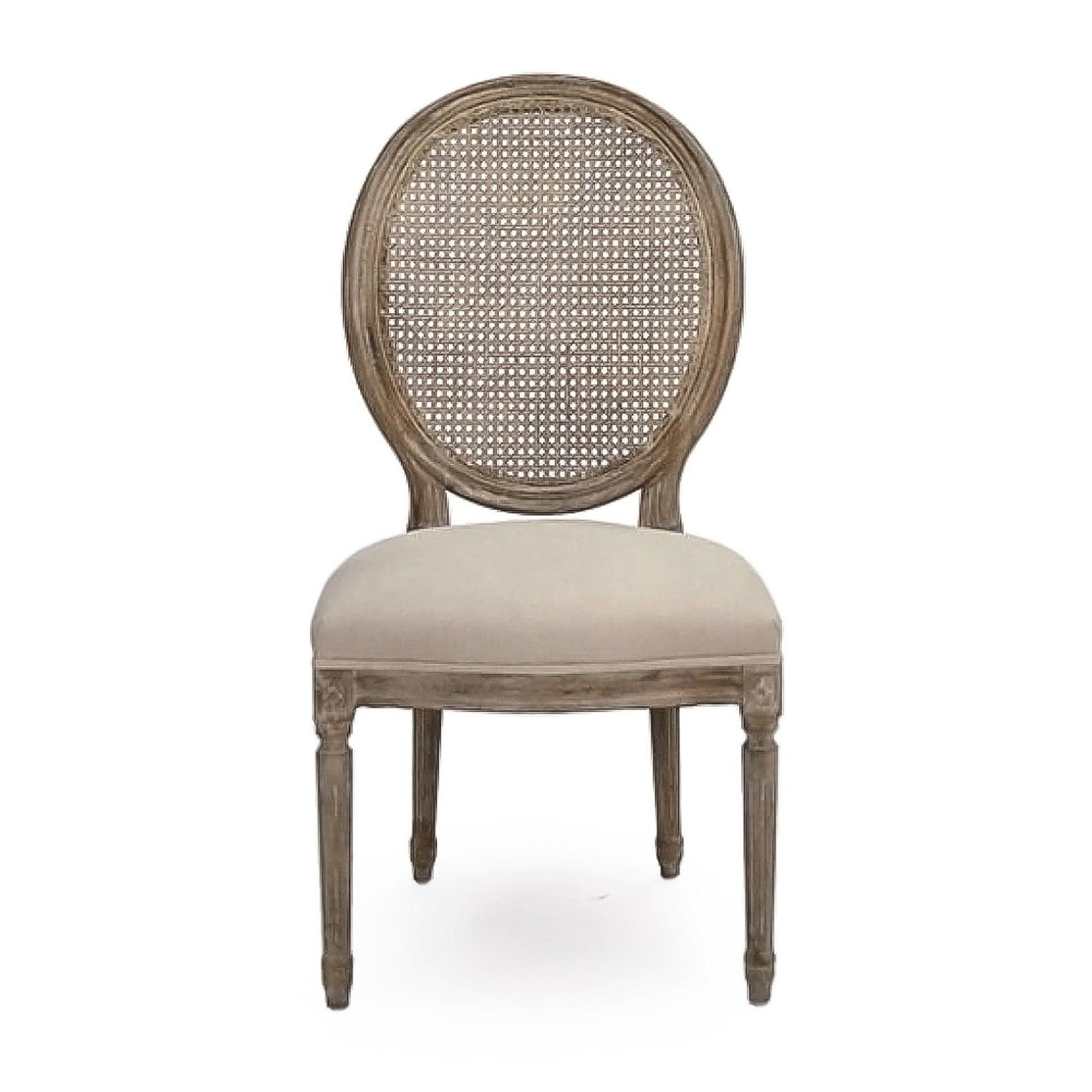 Medallion Side Chair B004 Cane E272 A003 FredCo