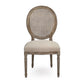 Medallion Side Chair B004 Cane E272 A003 FredCo