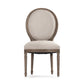 Medallion Side Chair B004 E255-3 A003 FredCo