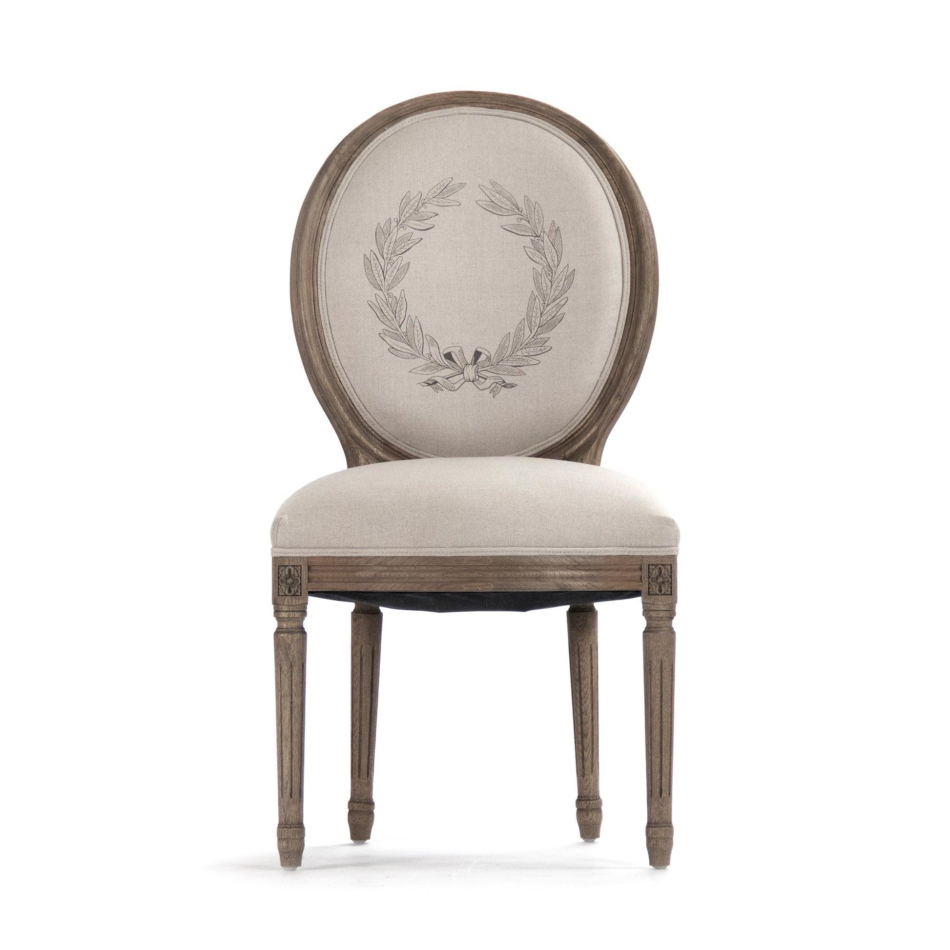 Medallion Side Chair B004 E255-3 A003 #61 FredCo