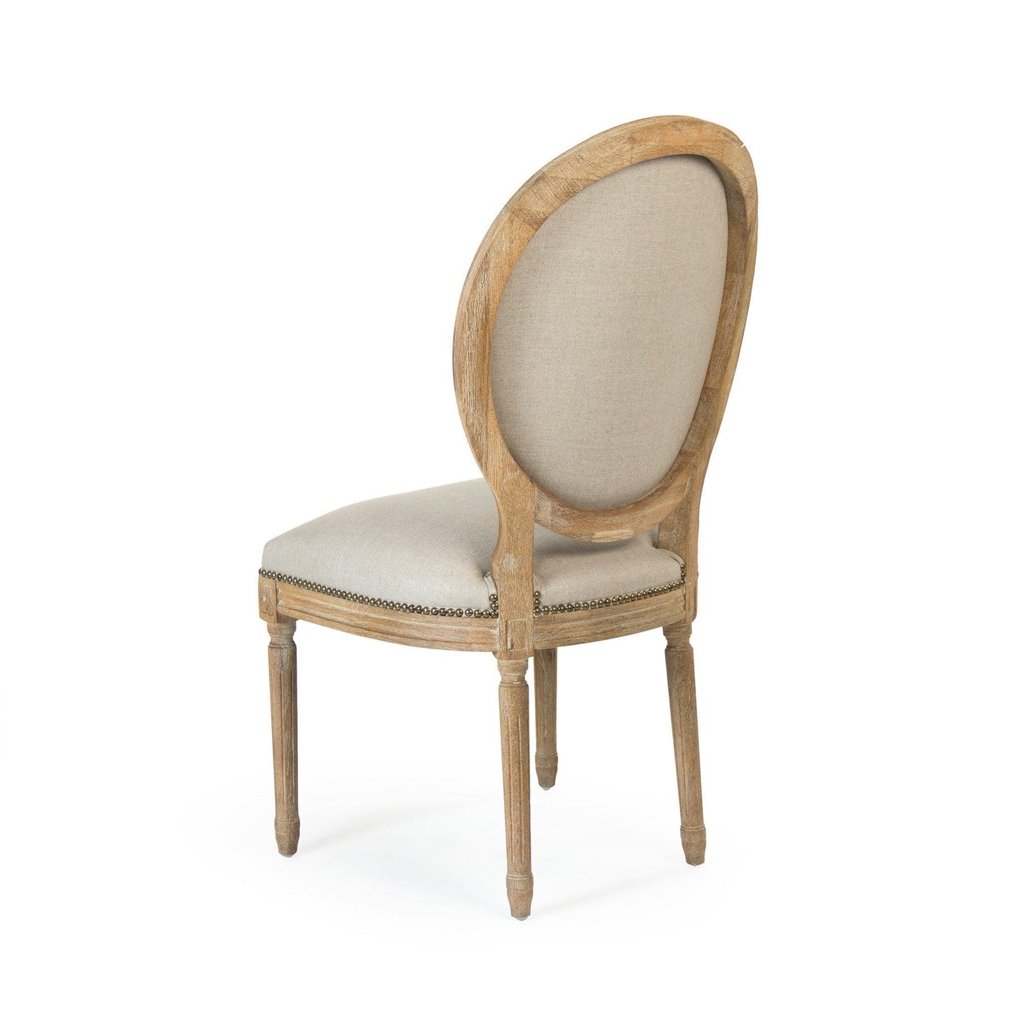 Medallion Side Chair B004 E272 A003 w/ Nailhead FredCo
