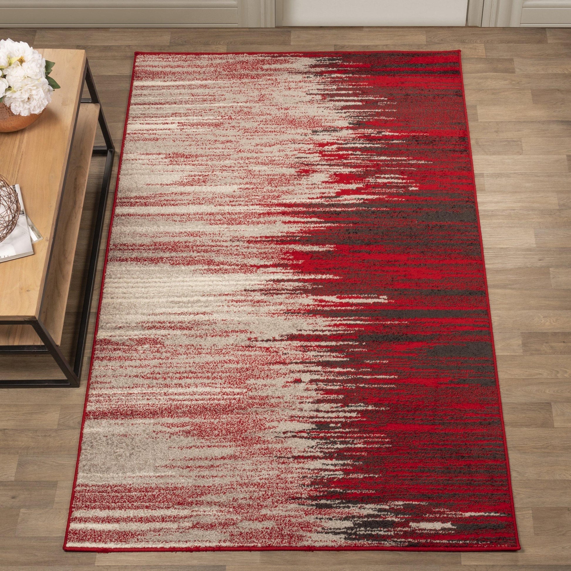 Meldrick Abstract Ultra-Modern Rug FredCo