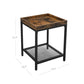 Mesh Shelf End Table FredCo