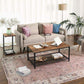 Mesh Shelf Side Table FredCo