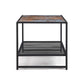 Mesh Shelf Side Table FredCo