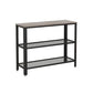 Mesh Shelves Hallway Table FredCo