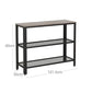 Mesh Shelves Hallway Table FredCo