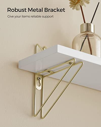 Metal Brackets Wall Shelves Set, Set of 3 FredCo