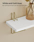 Metal Brackets Wall Shelves Set, Set of 3 FredCo