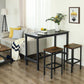 Metal Frame Dining Table FredCo