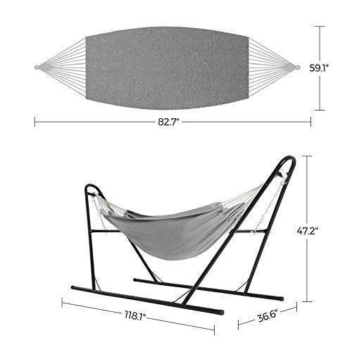 Metal Frame Hammock with Stand FredCo